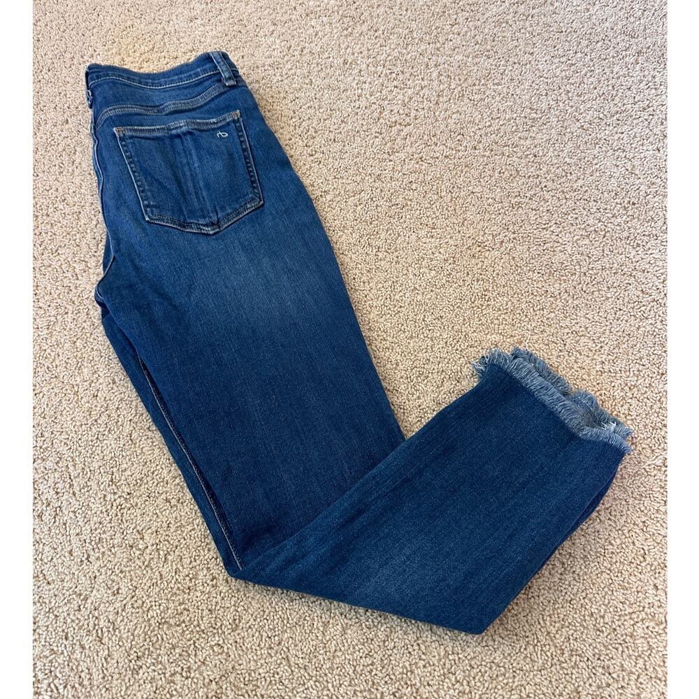 Rag & Bone High Rise Ankle Skinny Crop Jeans 28